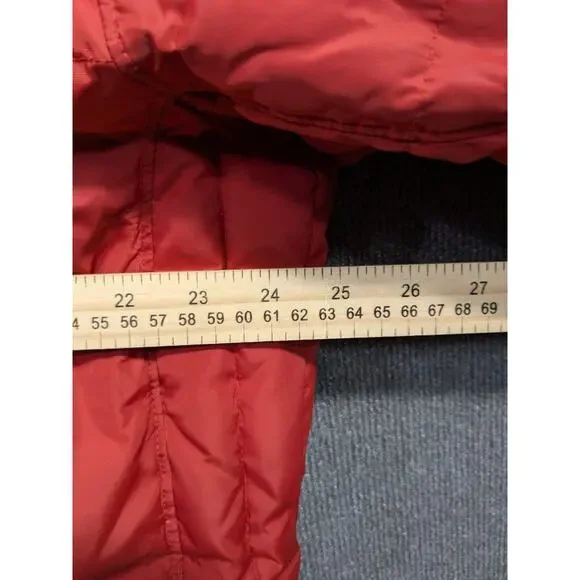 Vtg Gap Puffer Jacket Mens Large Down Fill Y2K Hooded Coat Quilted Streetwear